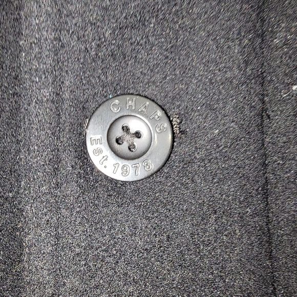 Chaps Wool blend coat Men's Size Large - Picture 7 of 10